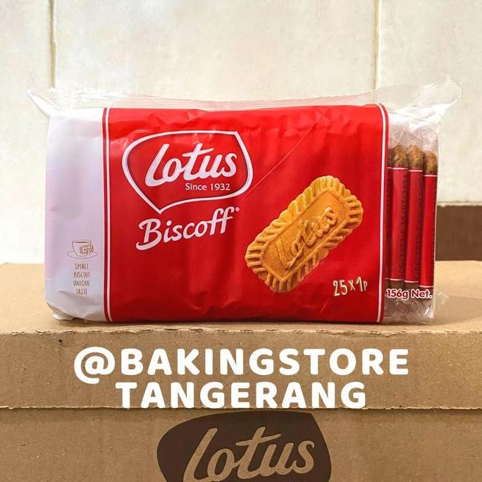 

Ready stok Terlaris Biscuit lotus 25 pcs - biskuit biscoff lotus individual pack 156 gram Termurah