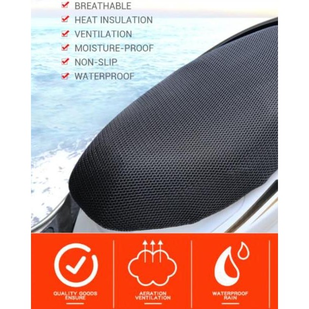 Cover Sarung Jaring Jok Motor Pcx 160 / Adv 160 Bald Eagle Tebal Original