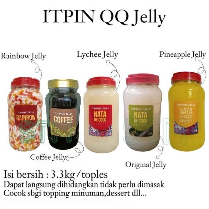 

Grosir Qq Jelly Rainbow/Coffee Original / Jelly Brownsugar/Jelly Qq Itpin