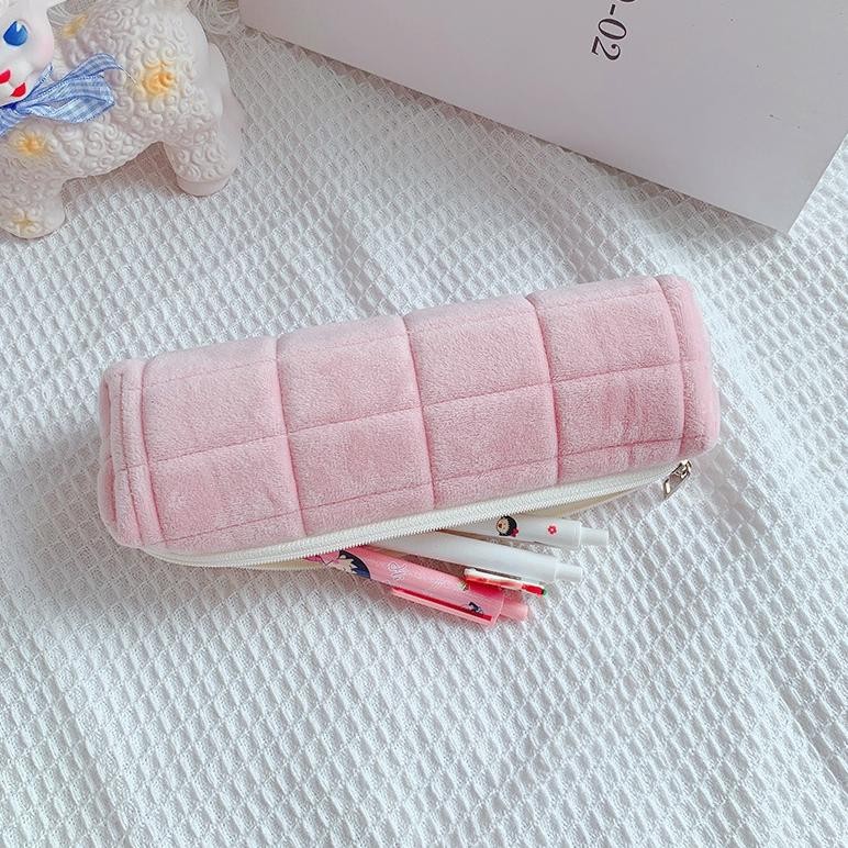 

Hj-64 Tempat Pensil Pulpen Anak Sekolah Cute Penyimpanan Alat Tulis Multifungsi Kain Bludru Tp-01-S