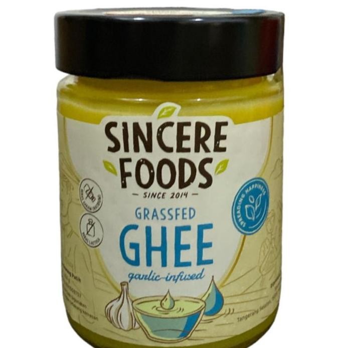 

Nu Natural Ghee Clarified Butter With Garlic 165G