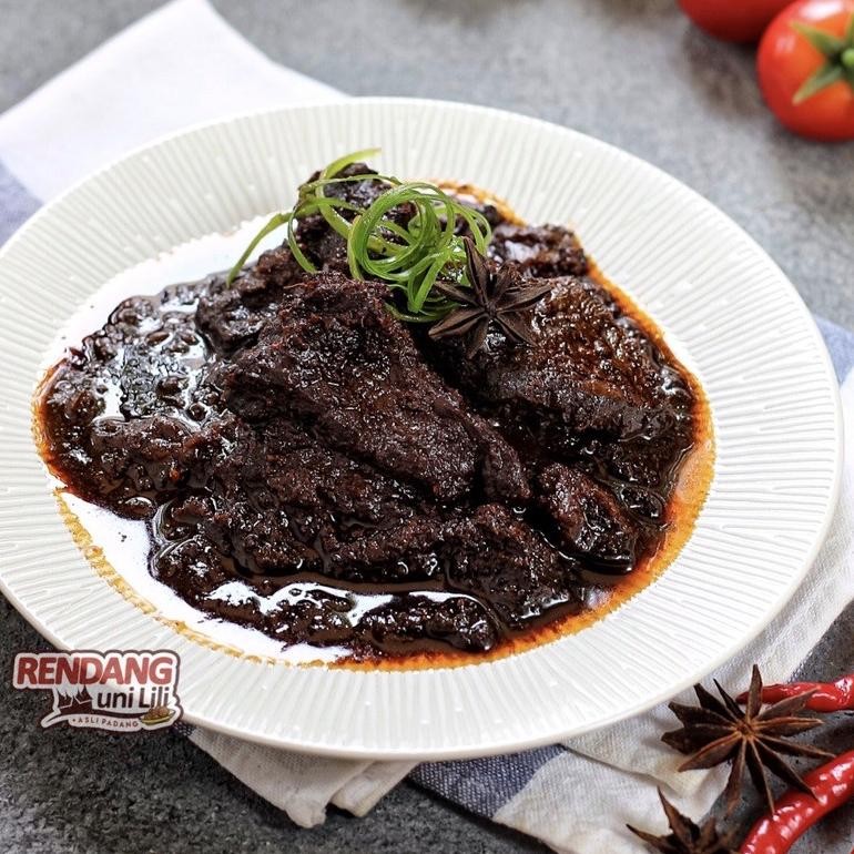 

RENDANG DAGING 500 gr KHAS MINANG HITAM UNI LILI ASLI PADANG