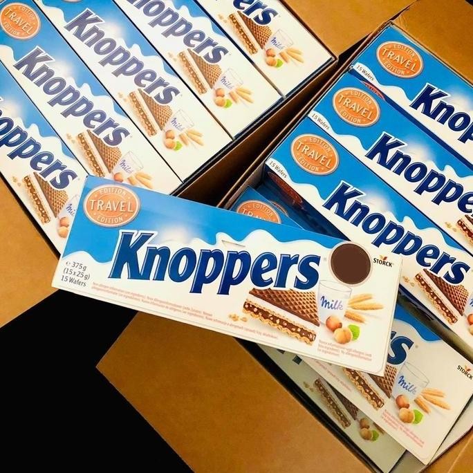 

Promo Knoppers Travel Edition 15'S Wafer