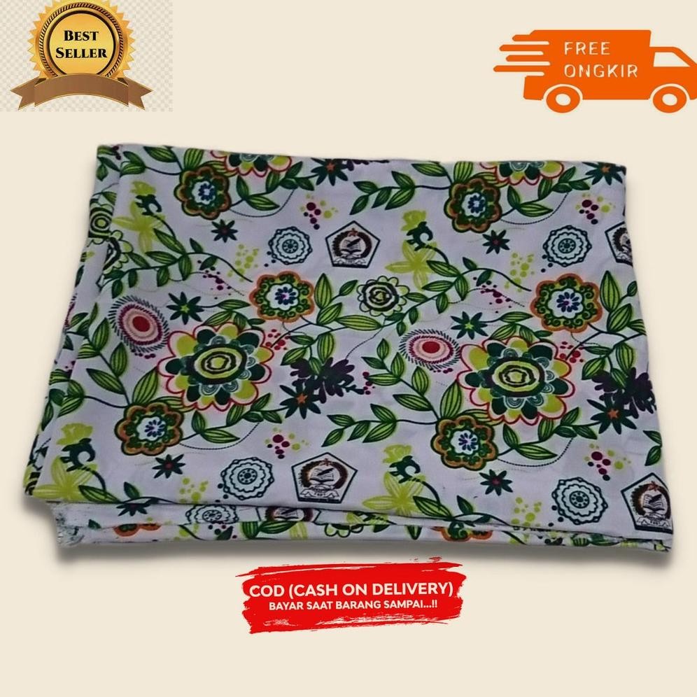 YZ Kain Batik Fkdt Diniyah Seragam Sekolah Tpq Bahan Meteran