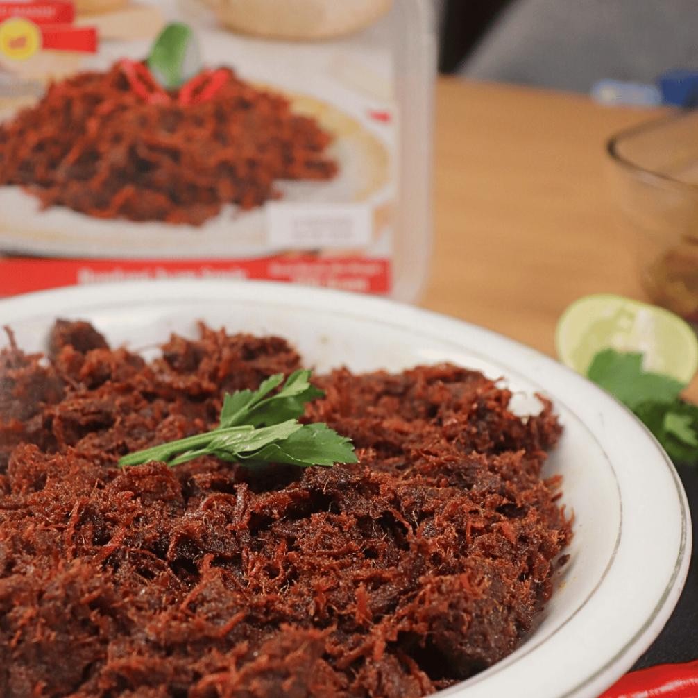 

Restu Mande Rendang Suir Ayam 200gram