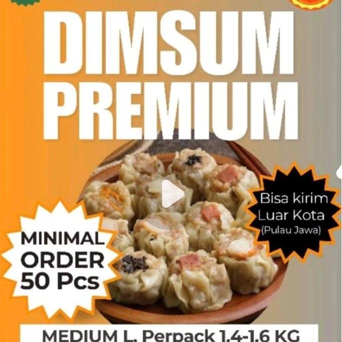 

Murah Medium Size L!! (Harga Perpack = Isi 50 Pcs) Pabrik Frozen Food Madame Dimsum Ayam Atau Siomay Ayam Produksi Sendiri Untuk Reseller