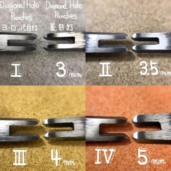 

baru oka factory 3.5mm diagonal hole punches ii french style pricking