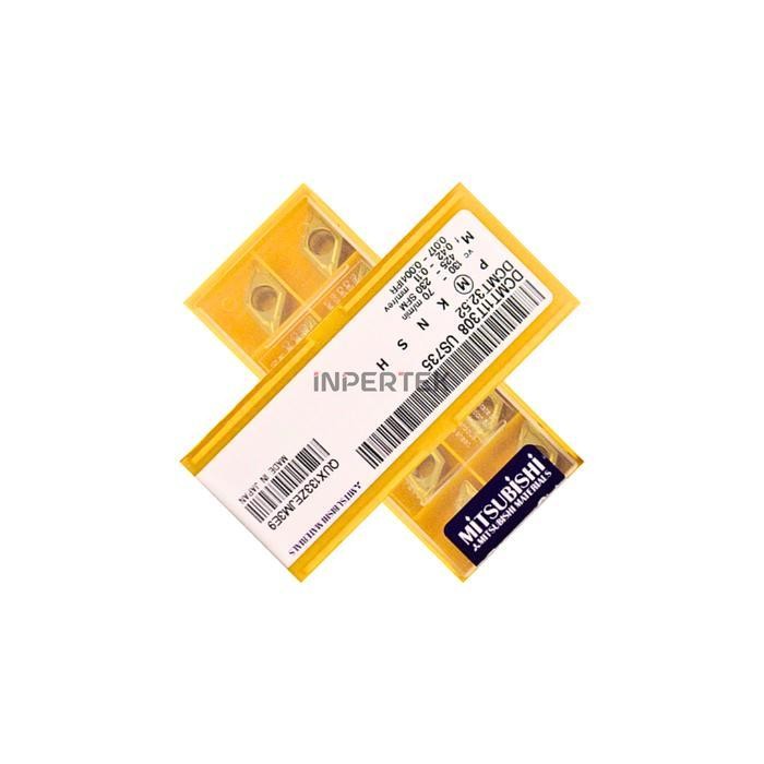 Insert Dcmt 11T308 Mitsubishi Original Pahat Bubut Dcmt 11 T3 08 Mata Dcmt11T308 Original Dan Terper