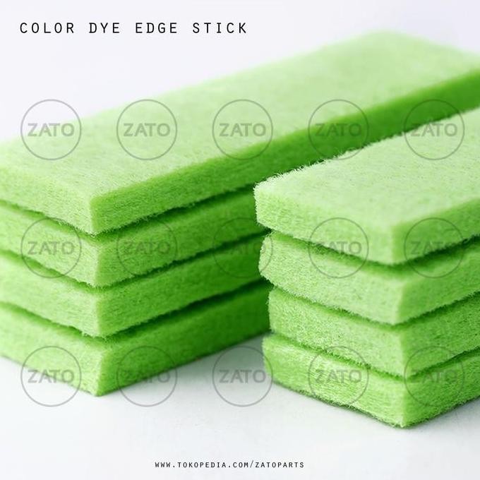 

baru color edge stick green - leather tools