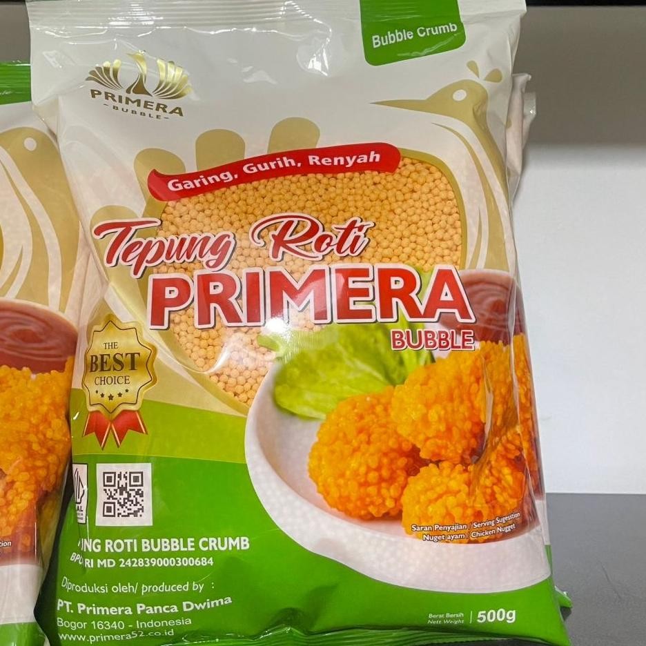 

Primera Tepung Roti Bubble Crumb Gr Amedaynt Only