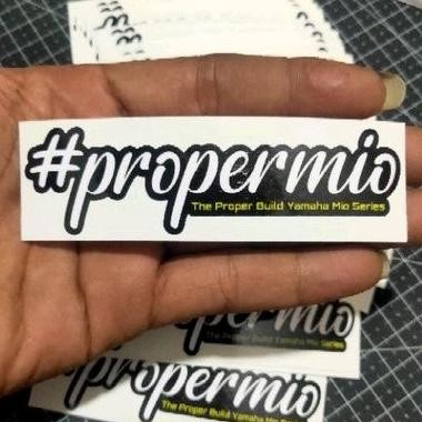 

Ready Stiker Propermio Print Cut Laminasi