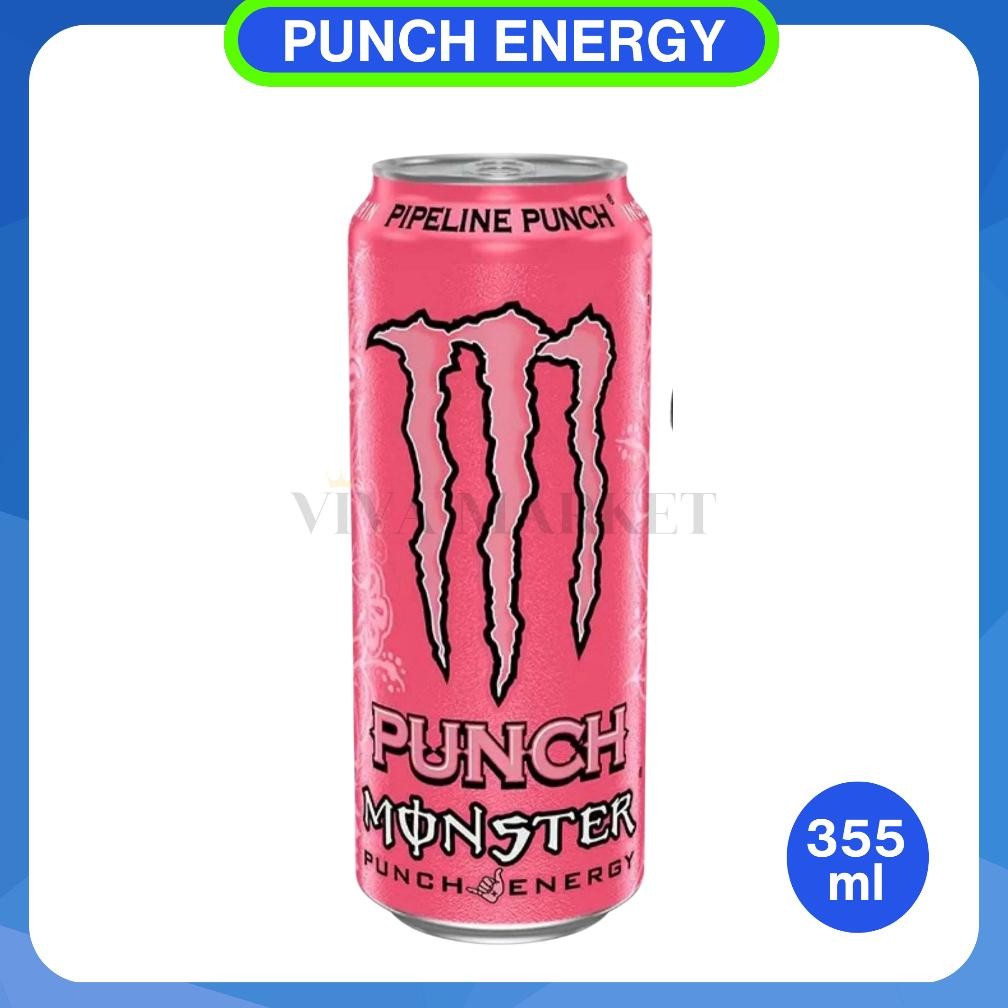 

Promo / Terlaris Monster Energy Drink. Pipeline Punch 355ml. Minuman Energi Berlogo HALAL Terbaik