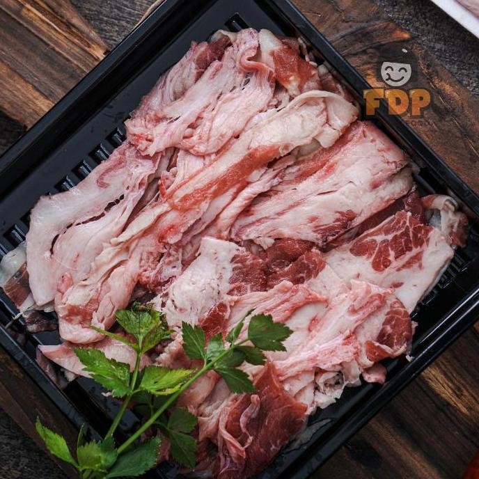 

HIW Beef Slice Mix Fat / Daging Sapi Iris / Sukiyaki / Yakiniku 500gr