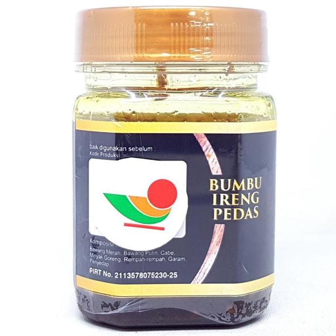 

HIW NING NINIEK BUMBU IRENG 130gr | SAMBAL HITAM PEDAS BEBEK KHAS MADURA