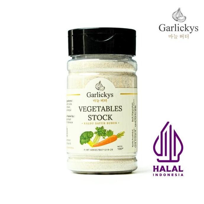 

HIW GARLICKYS Kaldu Jamur Ayam Kampung Sayur Sapi non MSG Halal MPASI Mushroom Chicken Beef Vegetable Stock Powder