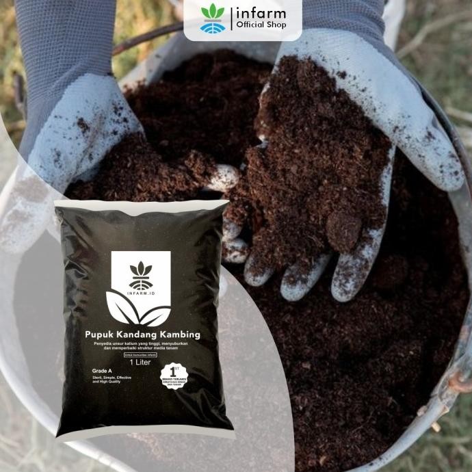 

Terlaris Infarm - Pupuk Kandang Kohe Kambing Organik 1L Tidak Ber Zbknns 4699Xr