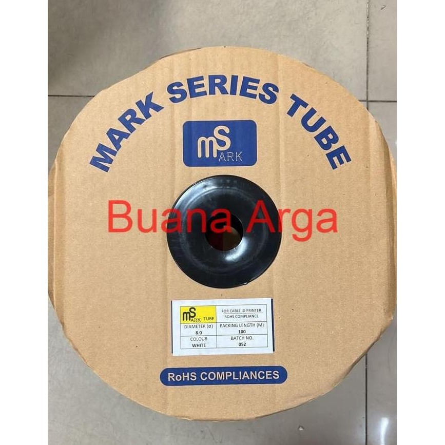 

Marker tube Marking tube MARK SERIES 8.0 Untuk Kabel 16mm @100mtr