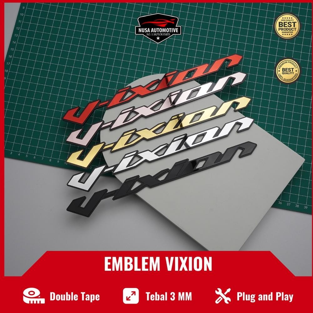 Ready Nsa Emblem Vixion Logo Vixion Emblem Yamaha Vixion Logo Yamaha Vixion Bukan Stiker Vixion Stik