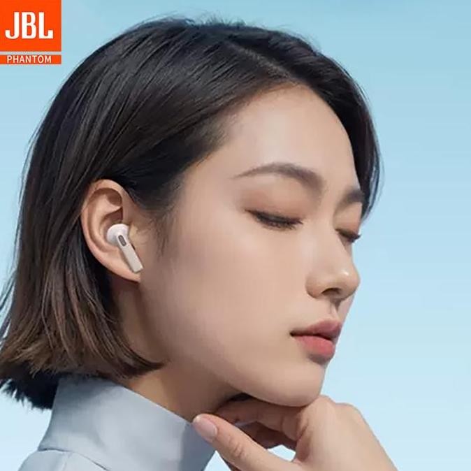 Jbl Phantom Original Air Tws Headphone Nirkabel Earphone Bluetooth Untuk Iphone 16 15 14 13 Pro Max 