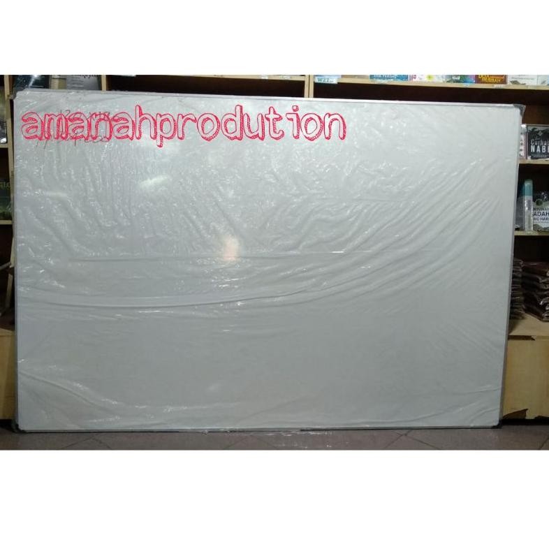 

READY PAPAN TULIS 2 FUNGSI WHITEBOARD & BLACKBOARD 120 X180 MURAAHHH