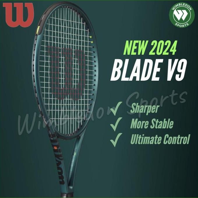 ready Raket Tenis Wilson Blade v9 / Raket Wilson Blade 98/100/100L/100UL v9