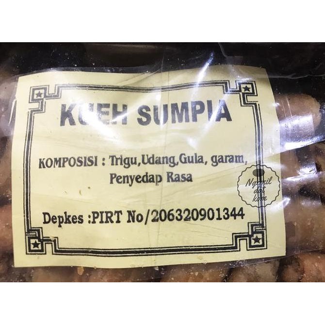 

HIW KUE SUMPIA 500gr / SUMPIA ISI UDANG / SUMPIAH UDANG