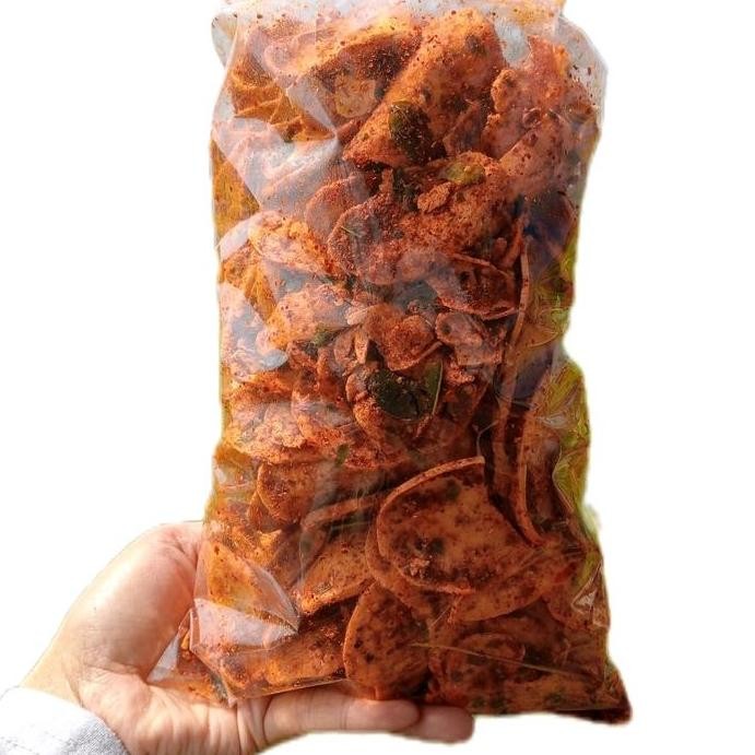 

HIW Basreng koin pedas daun jeruk 500 gram