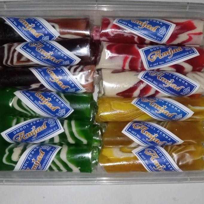 

HIW Amjad Dodol Garut Zebra Cemilan Khas Garut - Makanan, Candy