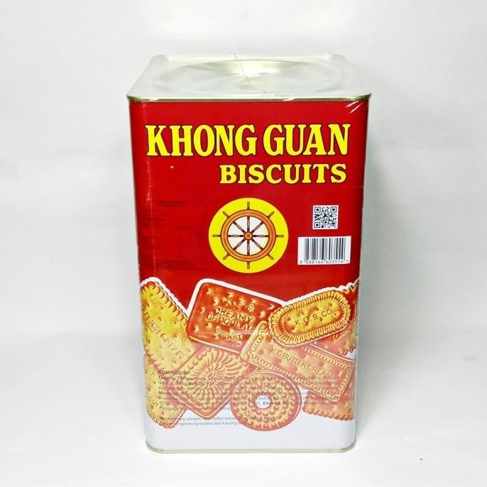 

HIW BISKUIT KHONG GUAN KALENG 1600 GRAM