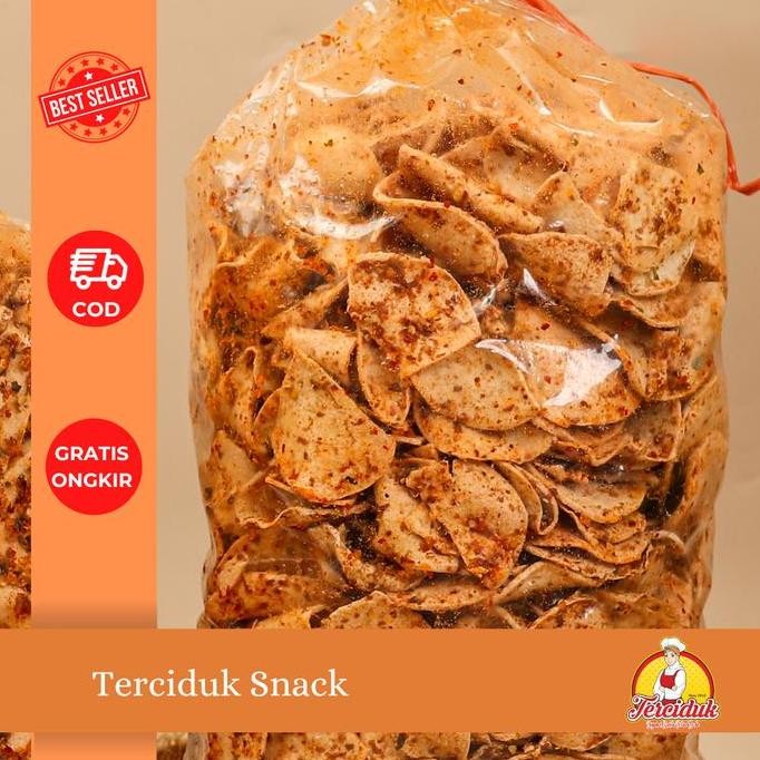 

HIW Basreng Koin Tipis 1Kg Cikruh Pedas Daun Jeruk - Gudang Snackeun by Terciduk Inti Rizki