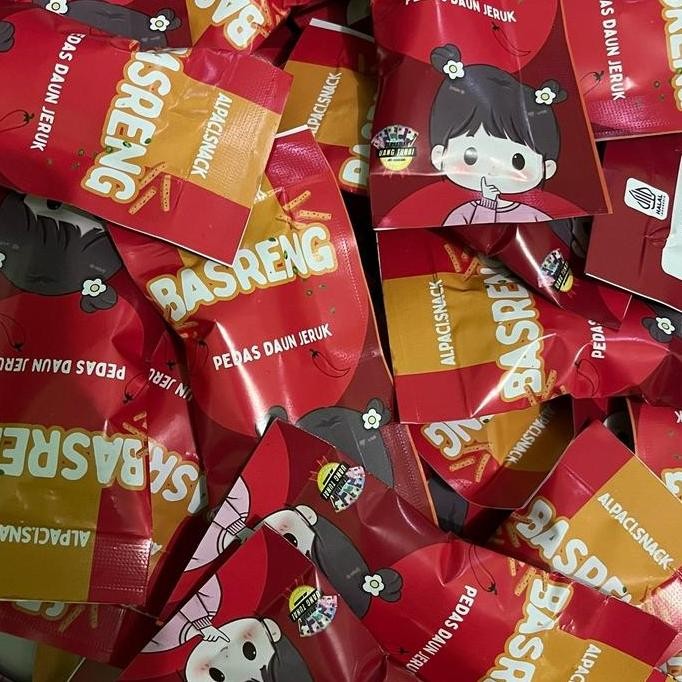 

HIW (ALPACI.SNACK) PAKET USAHA ISI 50 PCS BASRENG PREMIUM BISA CUSTOM RASA ORIGINAL DAUN JERUK, PEDAS DAUN JERUK, BALADO DAN RUMPUT LAUT. KEMASAN MENARIK DAN KUALITAS TERBAIK