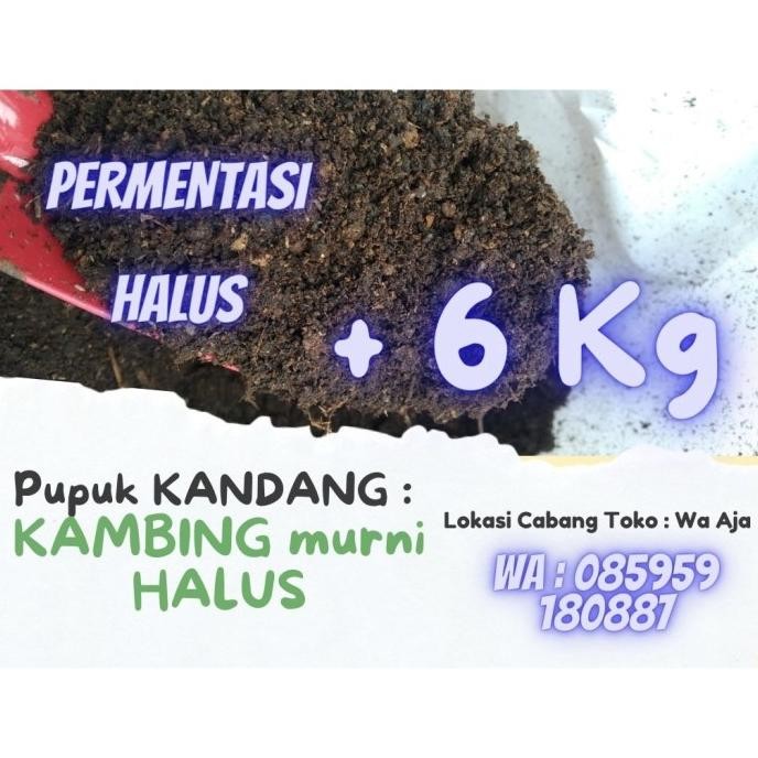 Terlaris Pupuk Kandang Kambing Organik Setia Tani -Grosir Pondokgede