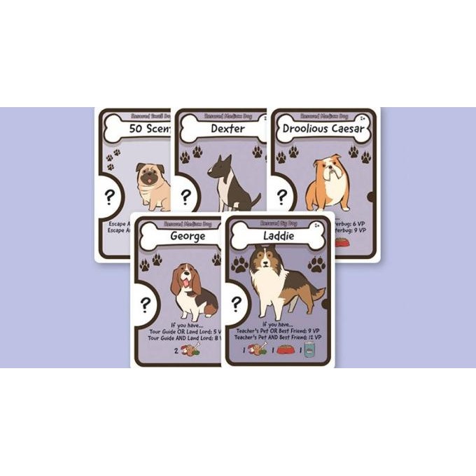 Terjangkau Dog Lover Board Game (Cat Lady Card Game, But Dog) | Boardgame
