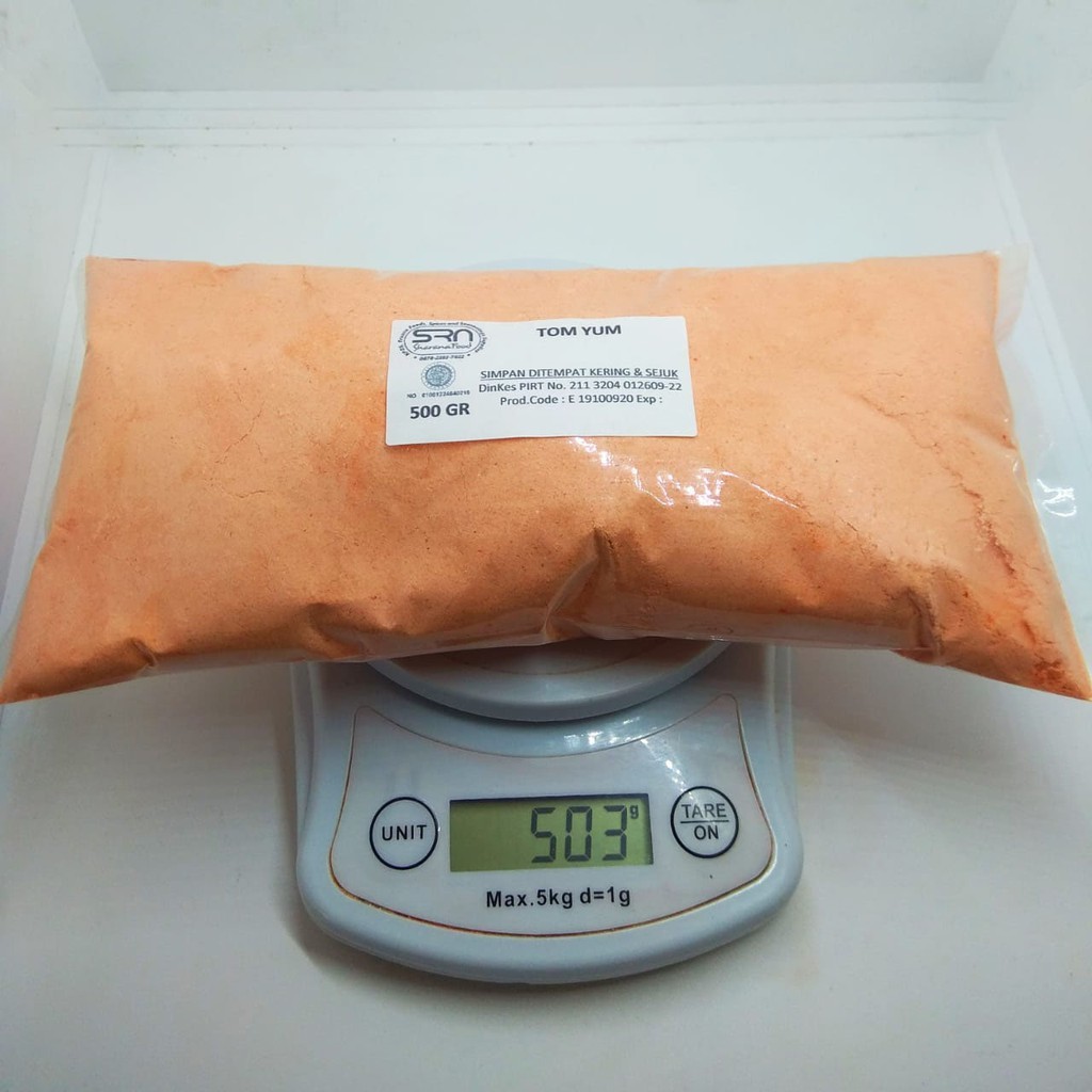

BUMBU TABUR 500 GRAM REPACK RASA TOM YUM COCOK UNTUK ANEKA KRIPIK, AYAM SHIHLIN, KULIT/CEKER/USUS AYAM KRISPY, POPCORN, KENTANG KRISPY / ULIR, CIMOL, GORENGAN, TAHU CRISPY, MIE LIDI, KRIPIK PISANG, MAKARONI, RUJAK JAMBU KRISTAL, RUJAK BUAH DLL.