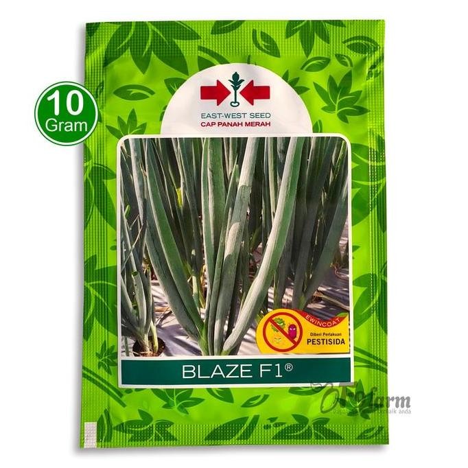 

Terlaris Benih Bibit Daun Bawang Blaze F1 Cap Panah Merah 10 Gram