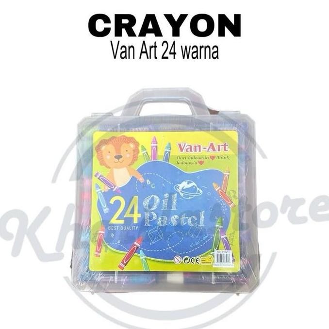 

Crayon Oil Pastel Van Art 24 warna Termurah