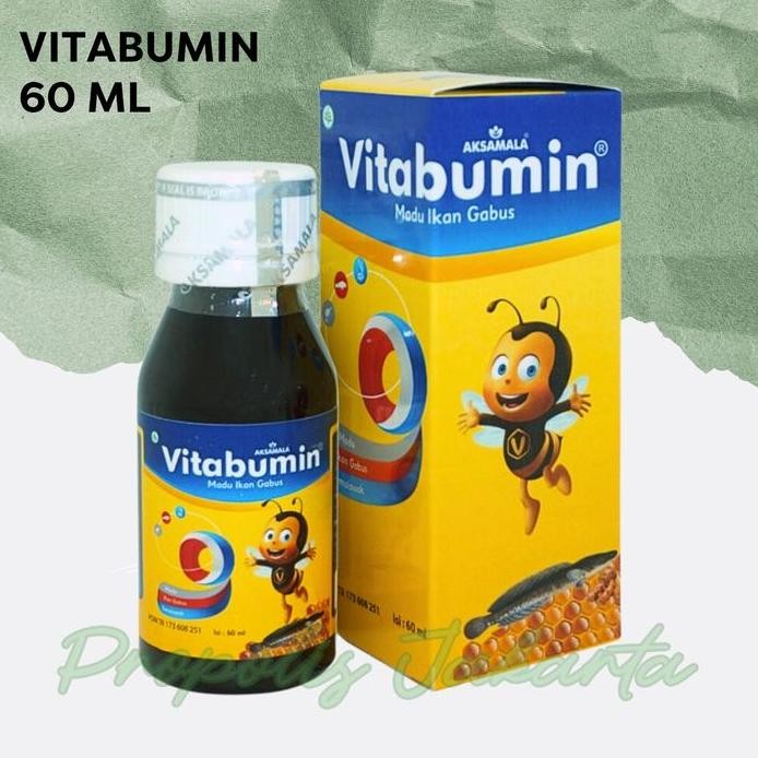 

Terlaris Vitabumin Madu Albumin Ekstrak Ikan Gabus 60 Ml Penambah Nafsu Makan Anak Vitamin Nafsu