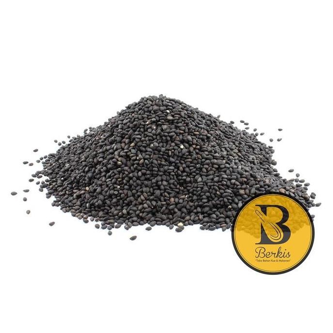 

Terlaris Wijen Hitam 250 Gr [Repack] / Black Sesame Seeds