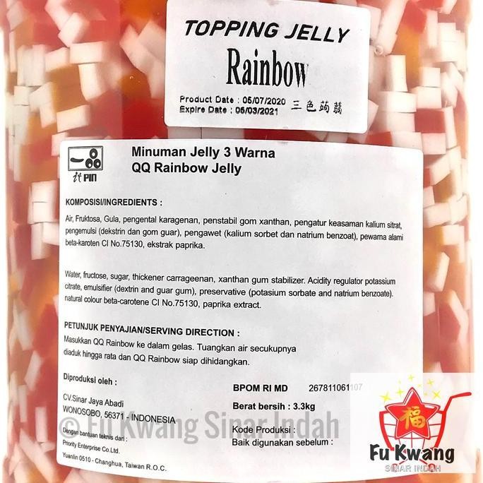 

HIW Rainbow Jelly Topping It Pin