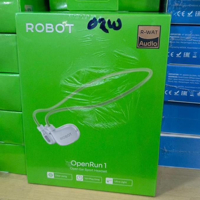 Robot Openrun1 Earphone Sport Headset Original Bluetooth New Stok