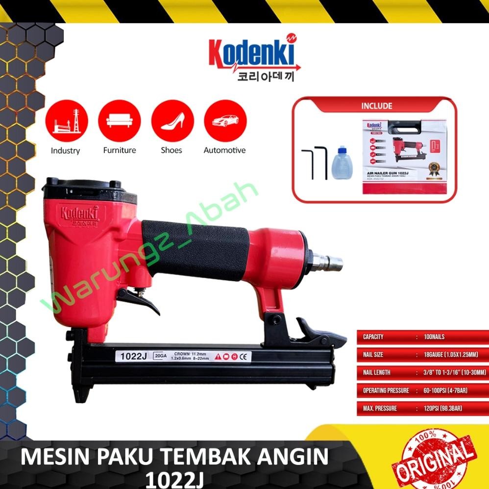 

PANAGO ALAT MESIN STAPLER STAPLES SETEPLES STEPLES PAKU TEMBAK ANGIN AIR STAPLER NAILER NAIL GUN KODENKI 1022J UNTUK KAIN KULIT JOK SOFA KAYU FURNITUR FURNITURE MEBEL MEUBEL ROTAN PAPAN KAYU KARPET ISI ULANG RIL 1006J 1008J 1010J 1013J 1016J MURAH KUAT