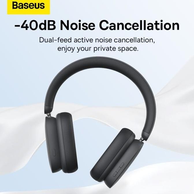 Baseus Bowie H1 Headphone Anc Enc Bluetooth 70H Battery Life Bt 5.2 New Stok