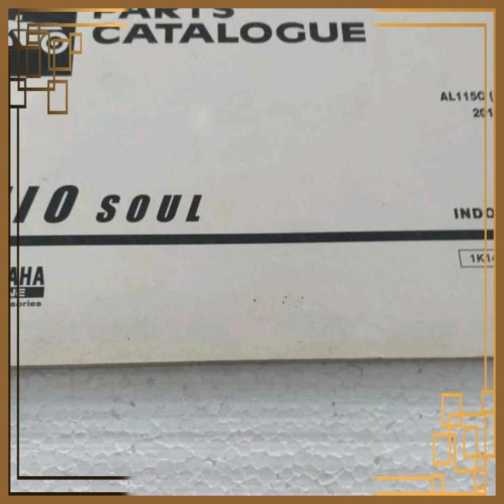 [TNA] PART CATALOGUE YAMAHA MIO SOUL (14D5) 2011