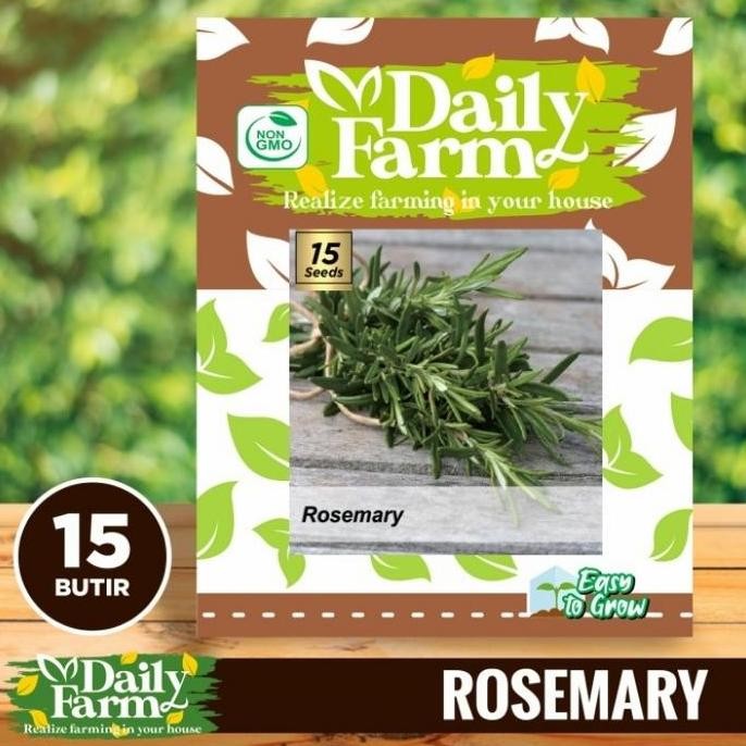 

Terlaris Daily Farm - Benih Bibit Rosemary - Bibit Herb Seed