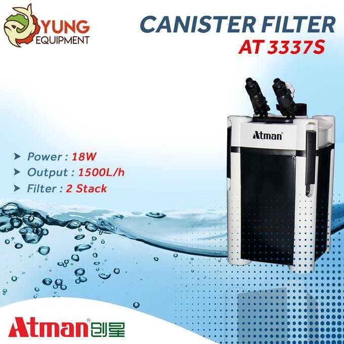 TERBARU - Canister / External Filter ATMAN 3337S