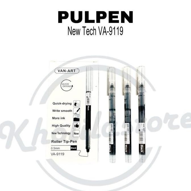 

Pulpen Gel New Tech Van Art VA9119 isi 12 pcs Termurah