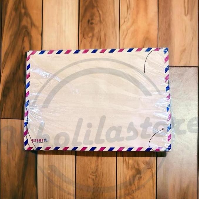

Amplop Coklat Tali 310 Air Mail Kiky Lamaran Kerja isi 10 pcs Termurah