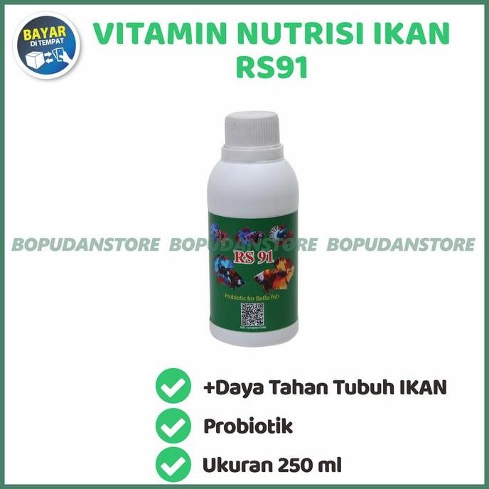 Terlaris Rs 91 Obat Vitamin Nutrisi Probiotik Perawatan Ikan Hias Cupang Bpd