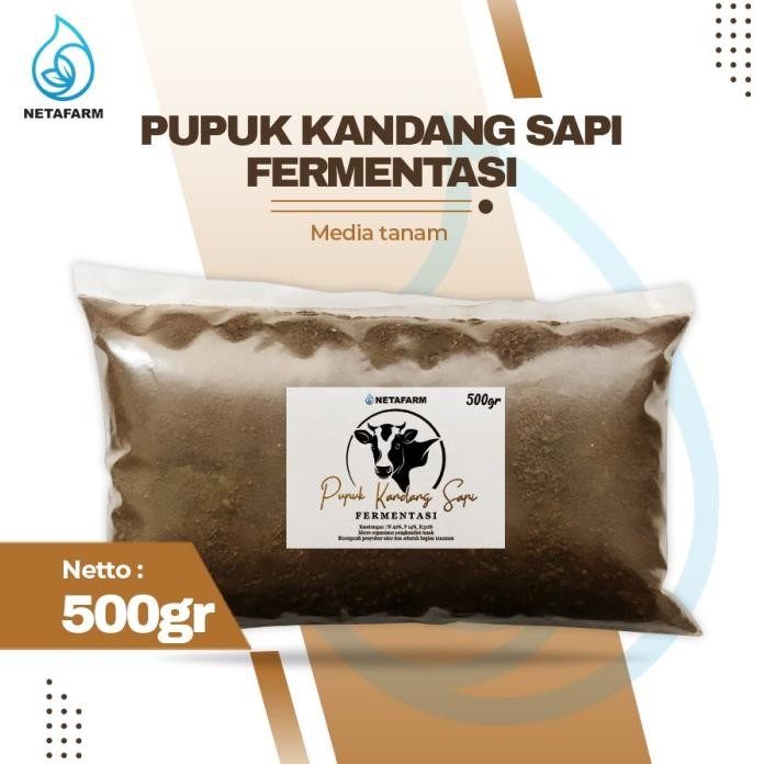 

Terlaris Pupuk Kandang Sapi Fermentasi Organik - 500 Gr