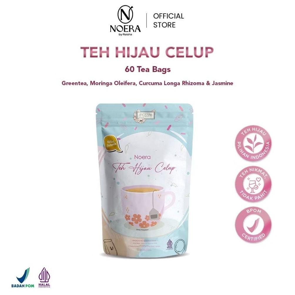 Ready Noera Slimming Tea | Noera Teh Hijau | Teh Pelangsing Herbal Alami
